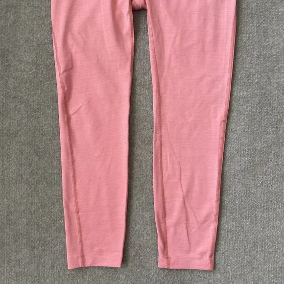 Outdoor Voices Leggings Womens Medium Pink Cropped 24" Inseam Active Workout - Picture 3 of 11